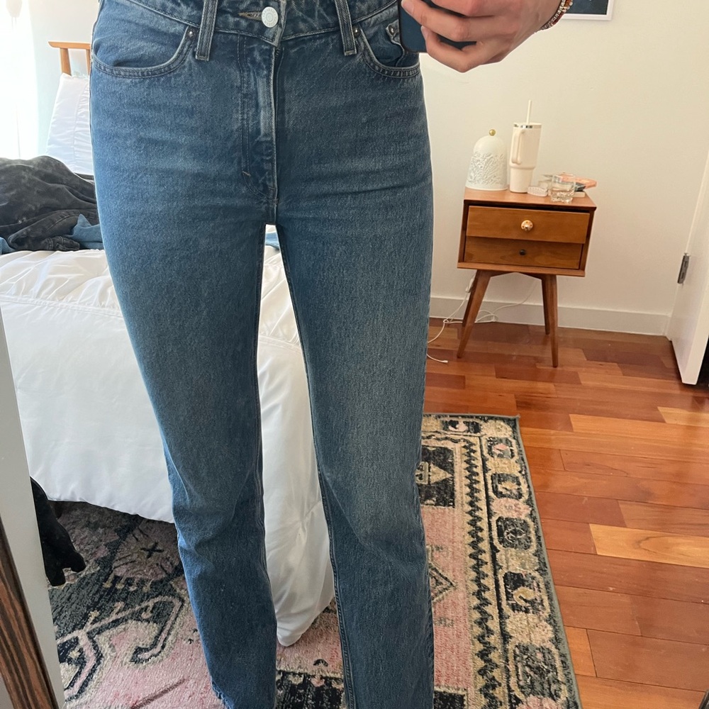 straight cut weekday jeans Sz 27